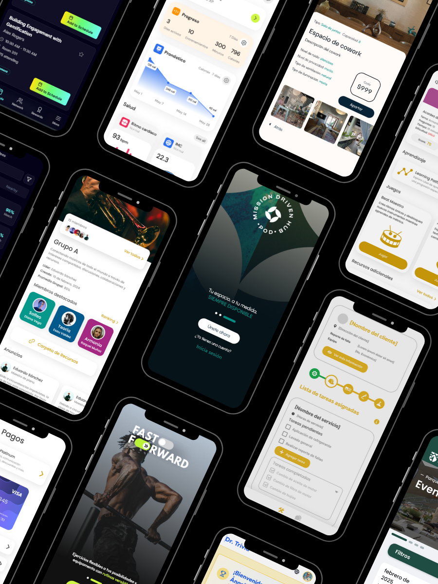 Aplicaciones móviles iOS y Android